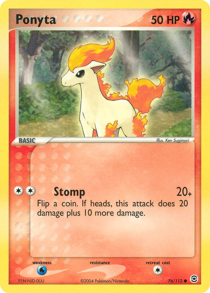 Ponyta - 76/112 - EN