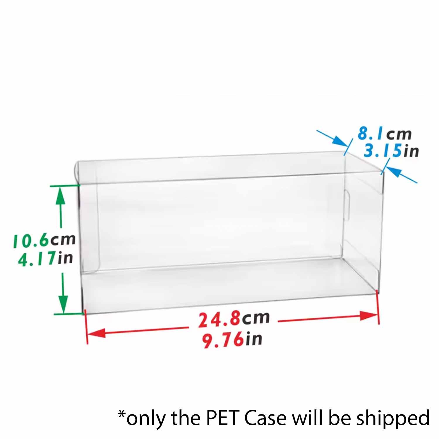Pokémon PET Case for Pokemon Center Special Boxes (Tohoku, Hiroshima, Fukuoka, Kanazawa)