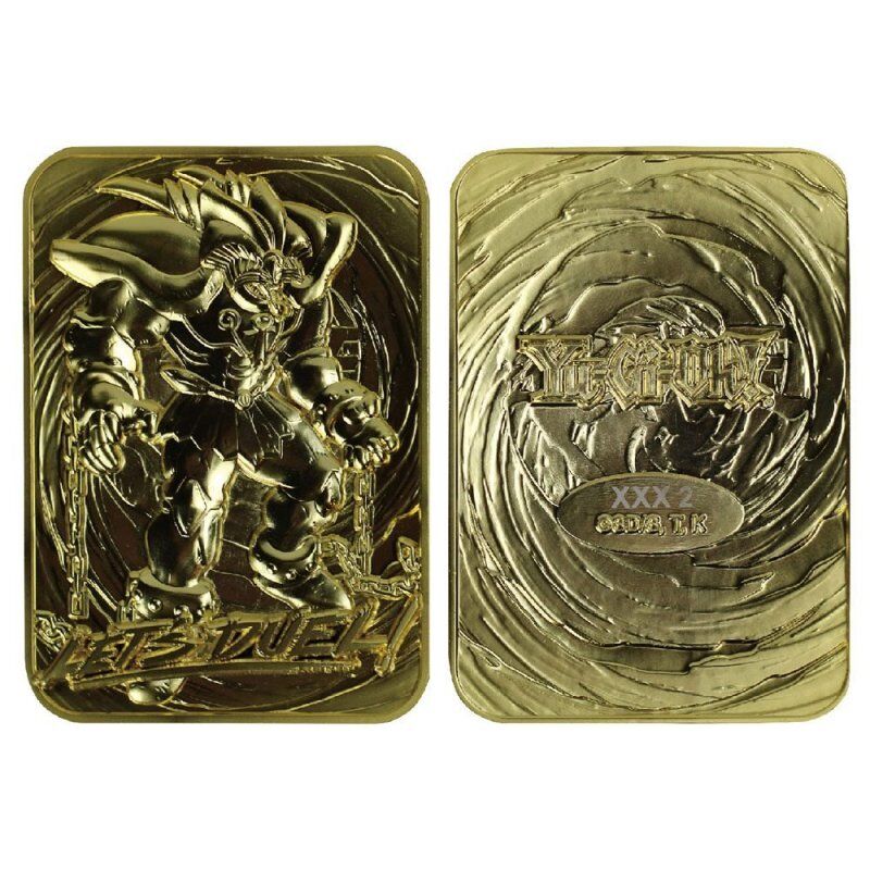 Yu-Gi-Oh! Exodia the Forbidden One 24k Gold Plated Limited Edition Card
