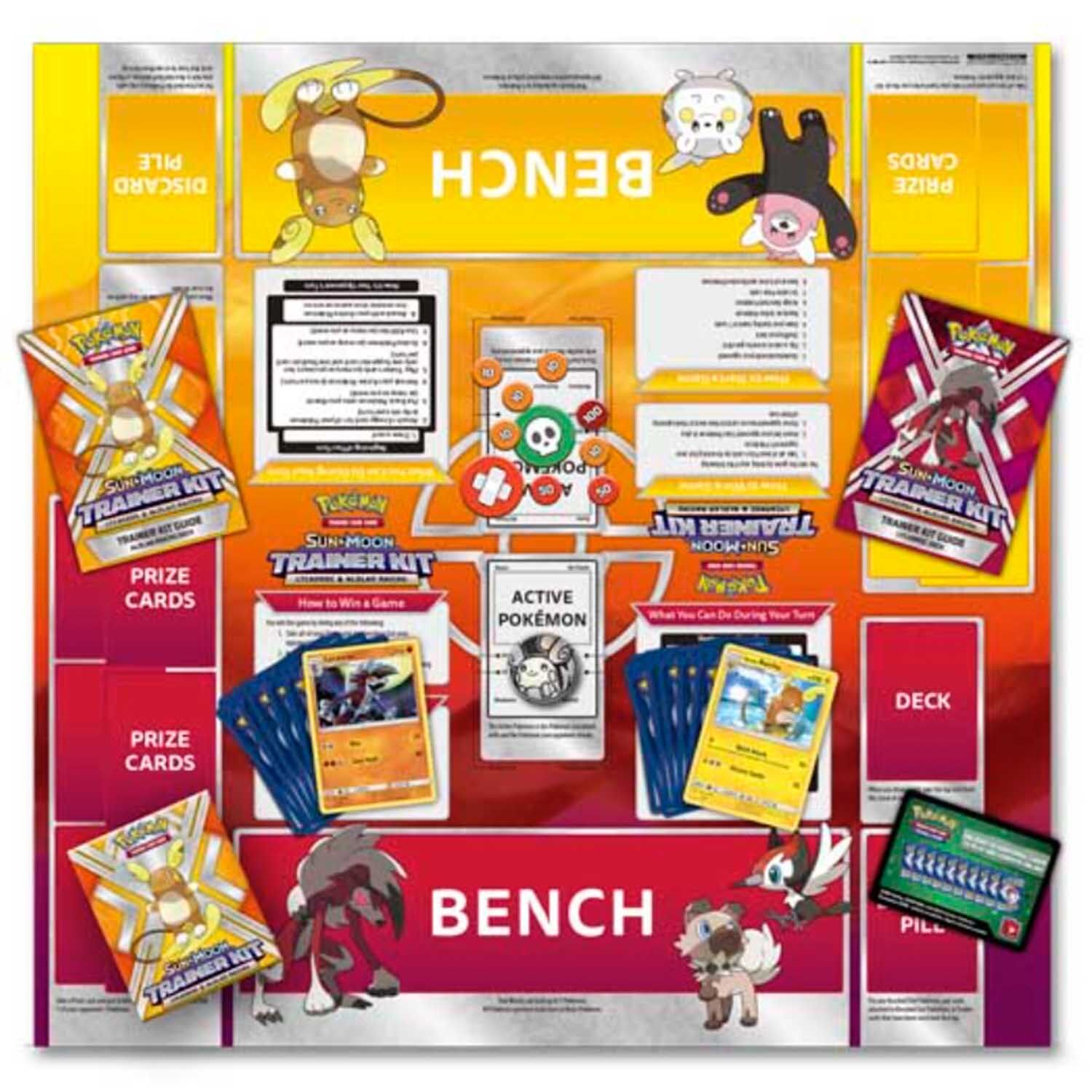 Pokémon Sun & Moon Trainer Kit Lycanroc & Alolan Raichu - EN