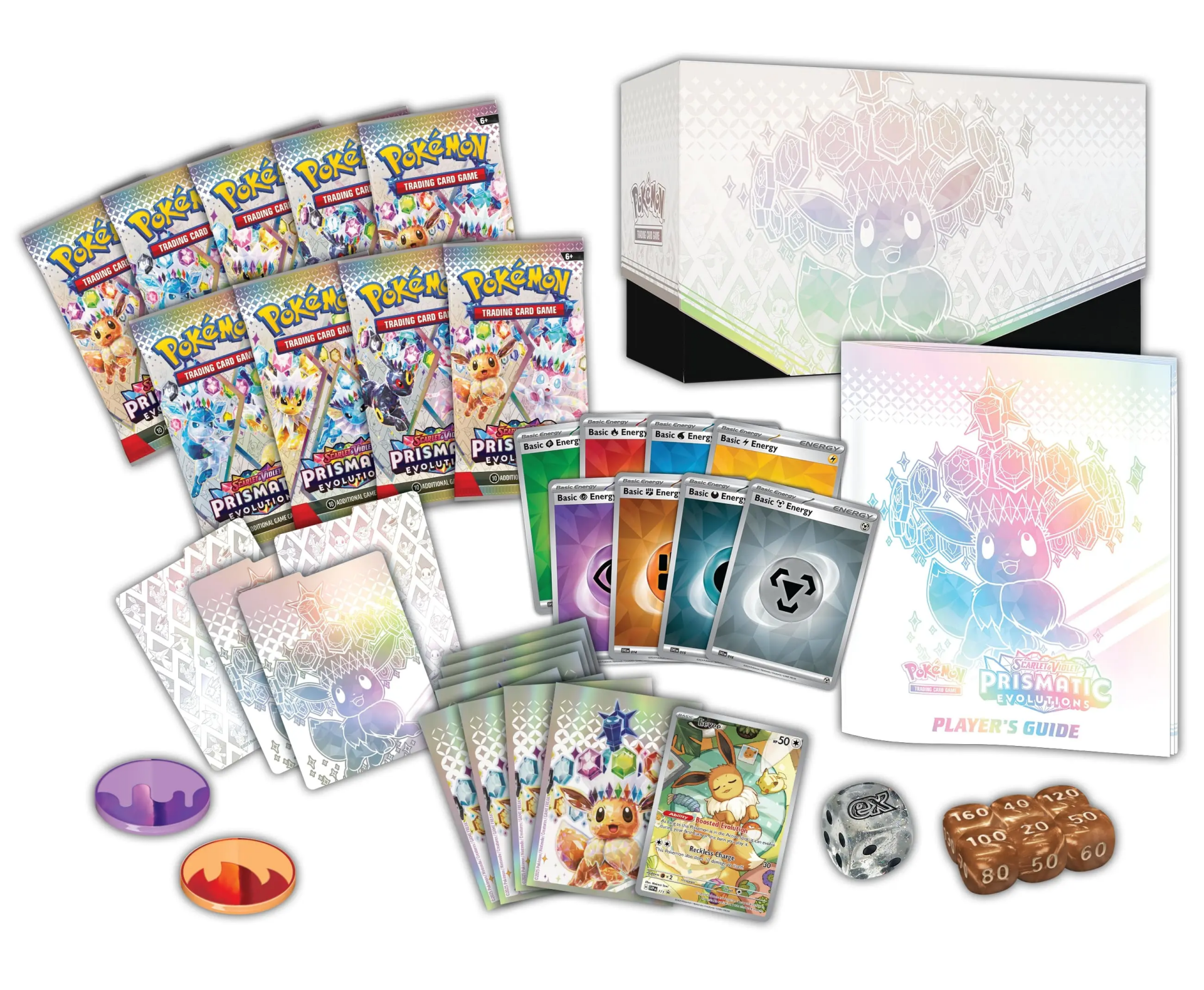 Pokémon TCG: Scarlet & Violet - Prismatic Evolutions (SV8.5) Elite Trainer Box - EN