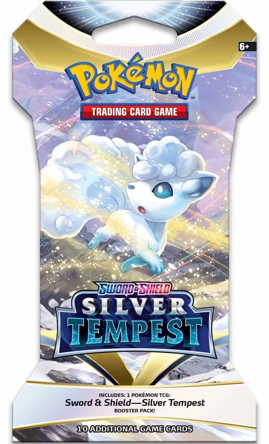 Pokémon Sword & Shield Silver Tempest Sleeved Booster - EN
