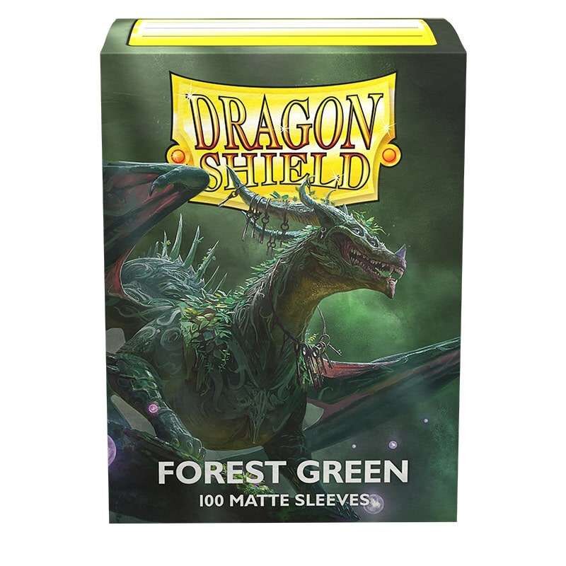 Dragon Shield – Matte – Forest Green (100 Sleeves)