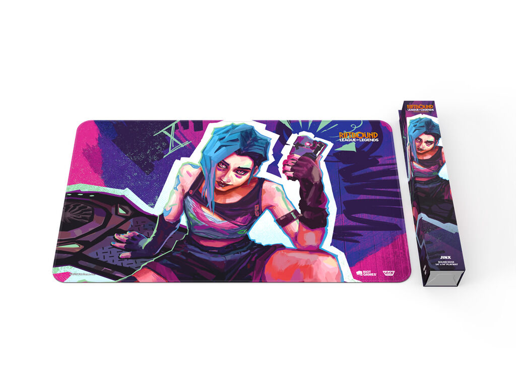 Riftbound Origins Jinx Playmat - League of Legends TCG - EN Riftbound Origins Jinx Playmat - League of Legends TCG - EN