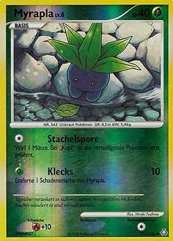 Myrapla - 111/146 - Reverse Holo - Pokémon TCG - Near Mint - DE