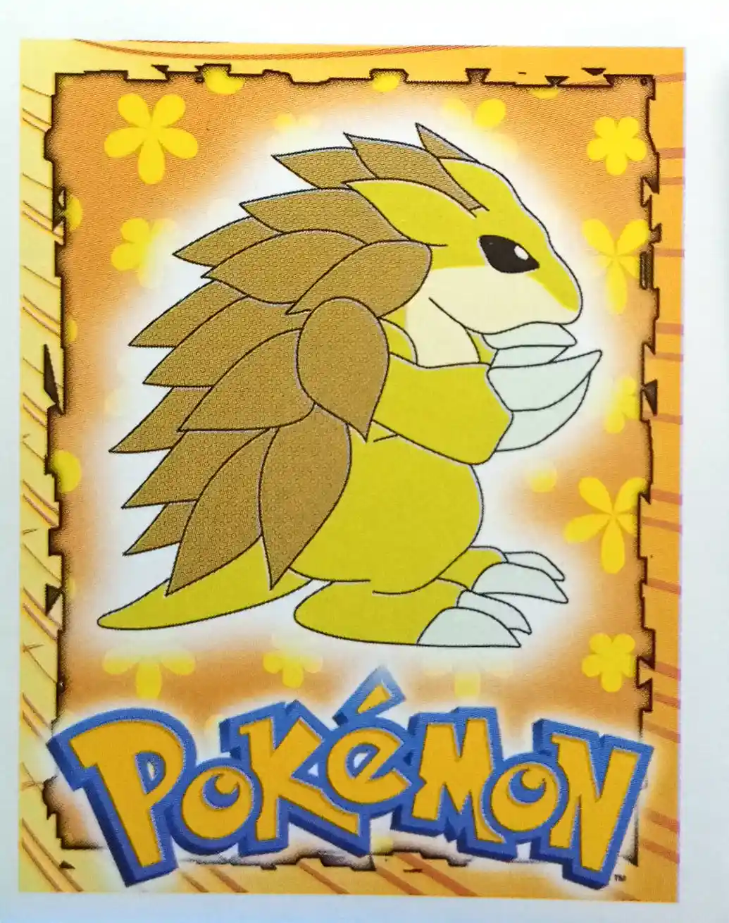 Sandslash - 28 - Merlin Sticker Series 1