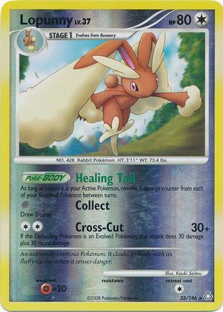 Lopunny - 33/146 - Reverse Holo - EN