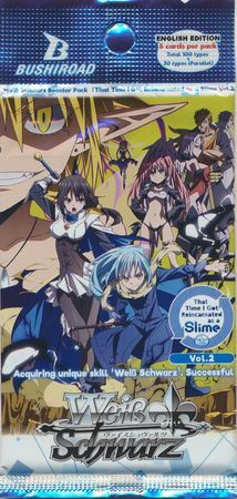 That Time I Get Reincarnated as a Slime Vol. 2 Booster - Weiss Schwarz TCG - EN That Time I Get Reincarnated as a Slime Vol. 2 Booster - Weiss Schwarz TCG - EN