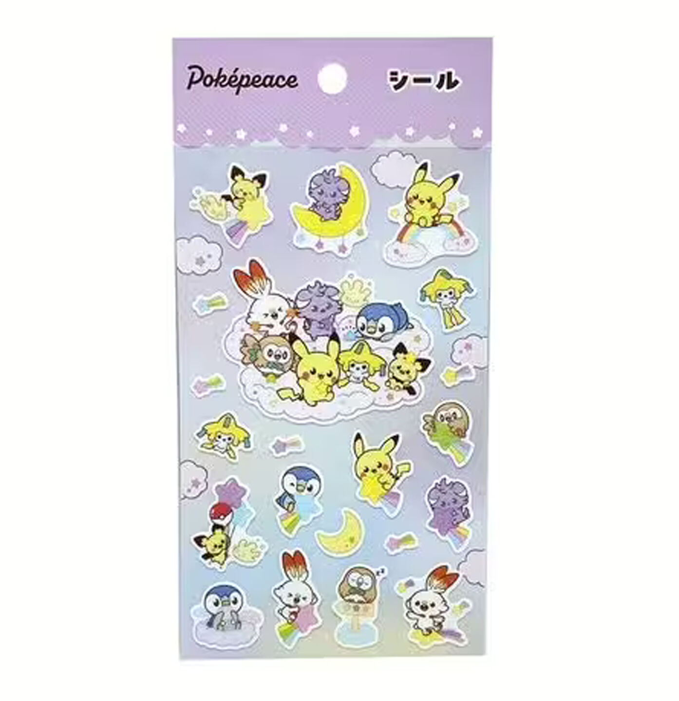 Pokemon Center Seal PokePeace Starry Night Series Pokemon Center Seal PokePeace Starry Night Series
