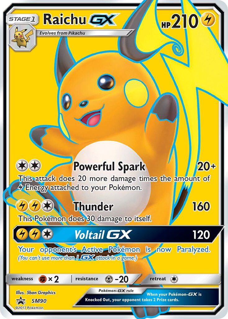 Raichu-GX - SM90/SM90 - EN Raichu-GX - SM90/SM90 - EN