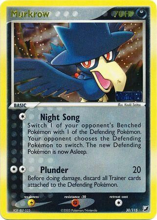 Murkrow - 30/115 - Reverse Holo - EN