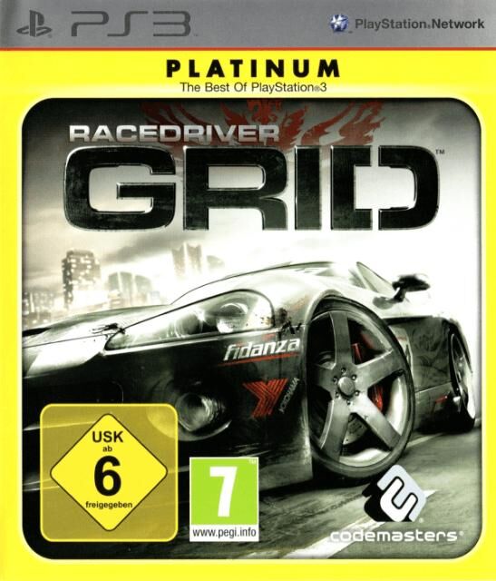 Race Driver: GRID [Platinum] - Con confezione originale - PS3