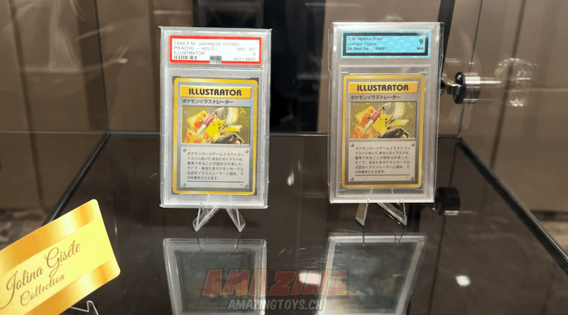 Illustrator Pikachu in PSA 10, zweifach in der Jolina Gisèle Collection