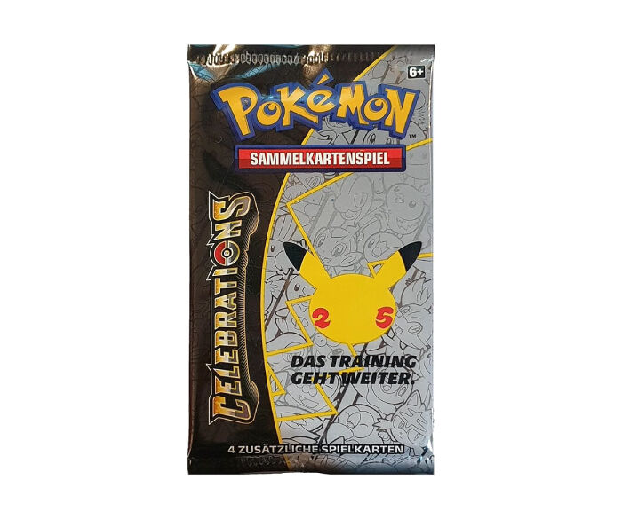 Pokémon 25th Anniversary Celebrations Booster - DE Pokémon 25th Anniversary Celebrations Booster - DE