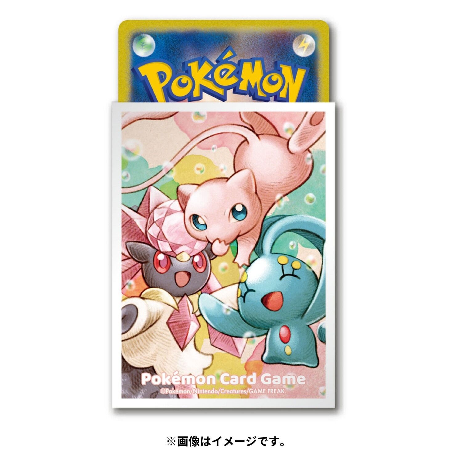 Pokemon Center Original Deck Sleeves Mew & Manaphy & Diancie