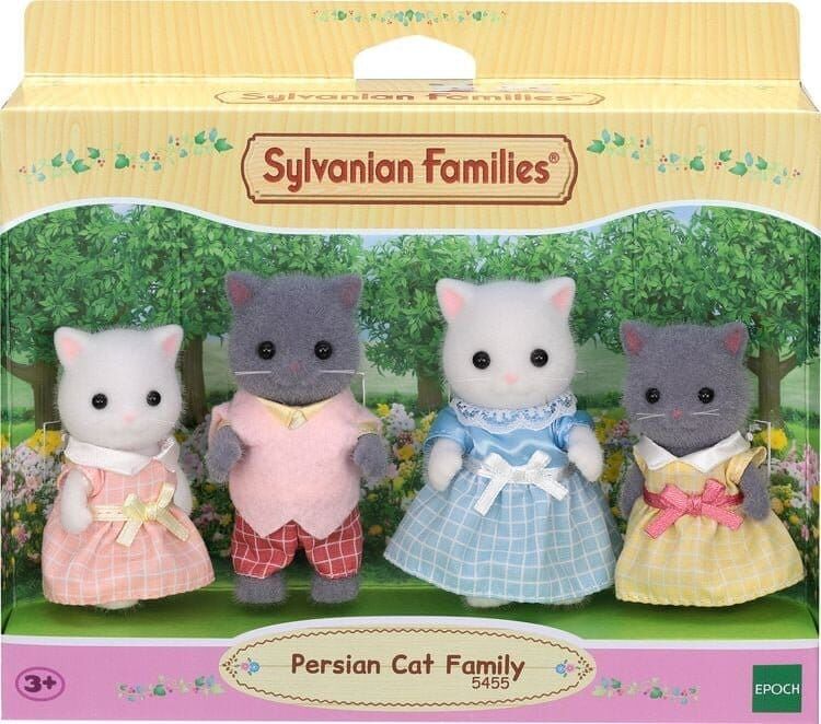 Sylvanian Families: Perserkatzen Familie Set Sylvanian Families: Perserkatzen Familie Set