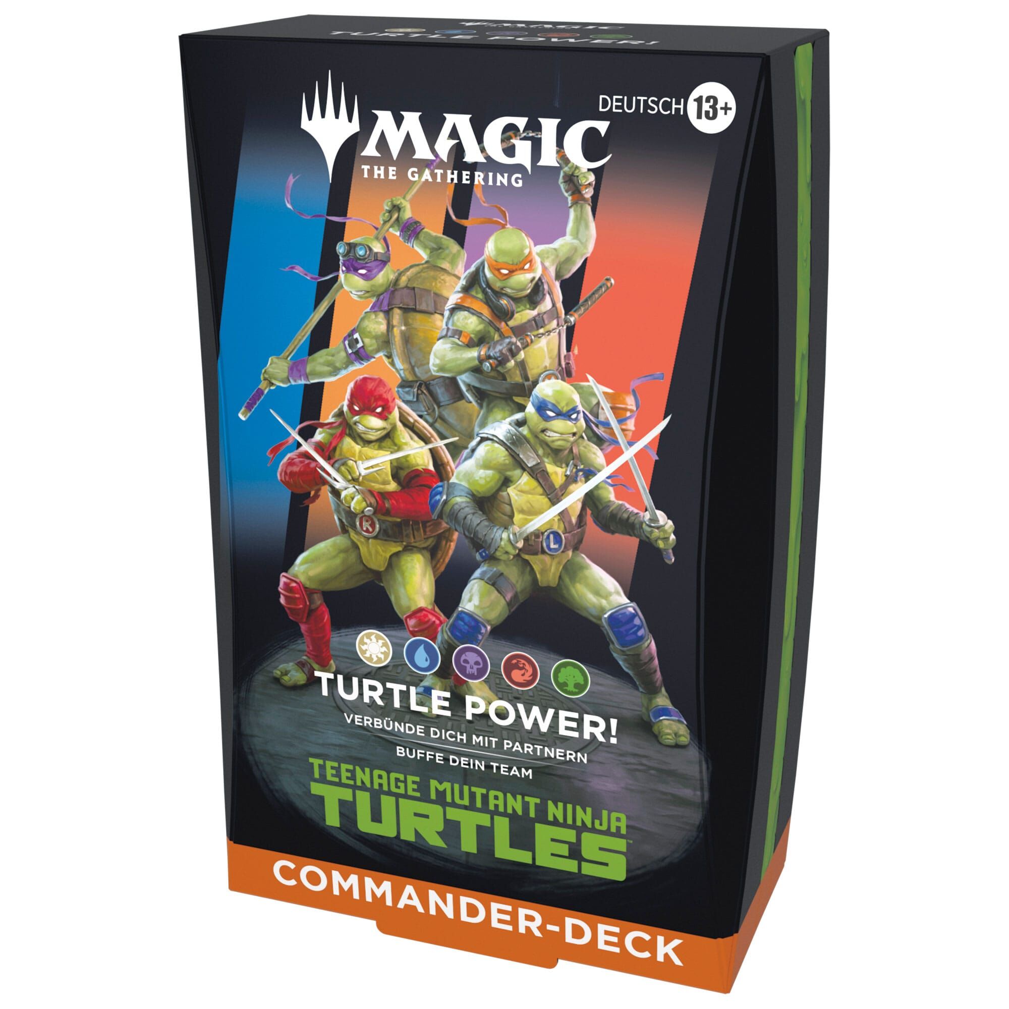 Teenage Mutant Ninja Turtles Commander-Deck - Magic the Gathering - DE