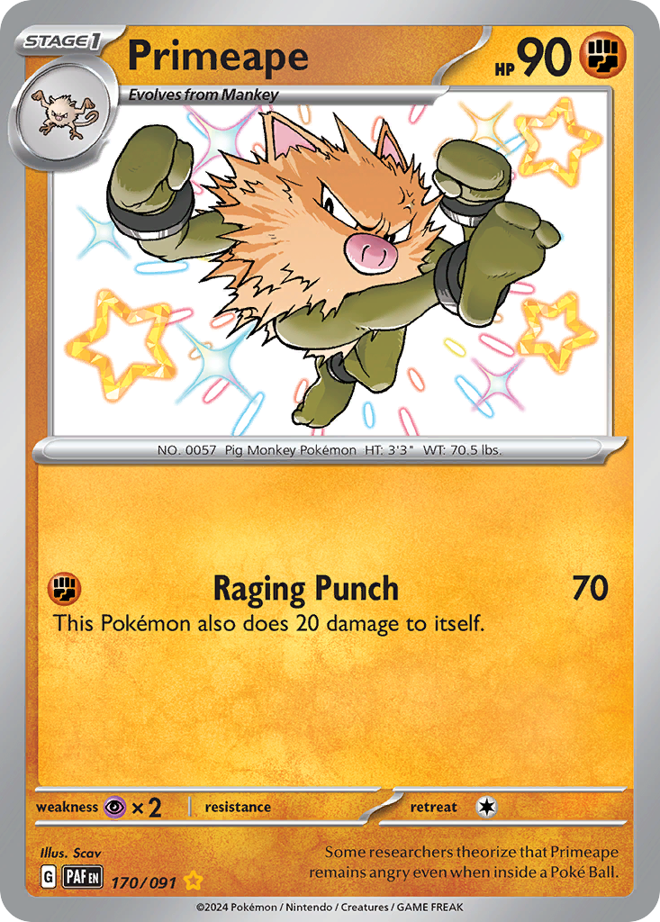 Primeape - 170/91 - EN
