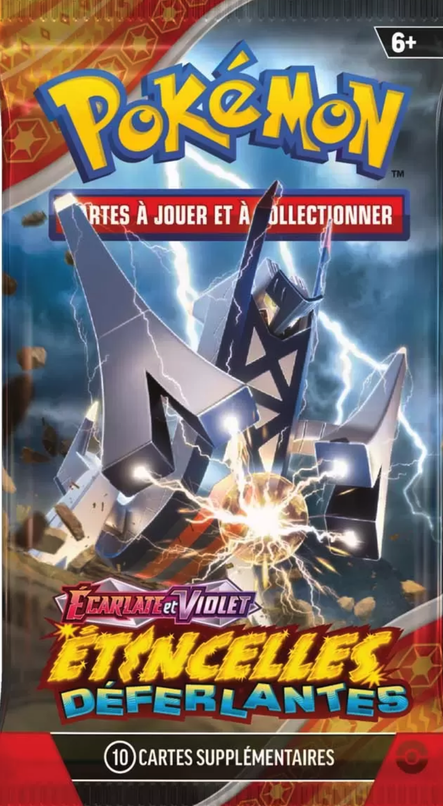 Pokémon JCC: Écarlate et Violet (EV08) - Étincelles Déferlantes Booster Pack - Assorti - FR