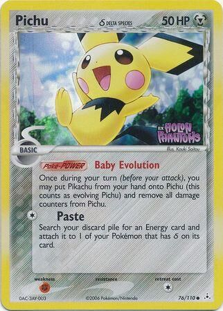 Pichu - 76/110 - Reverse Holo - EN Pichu - 76/110 - Reverse Holo - EN