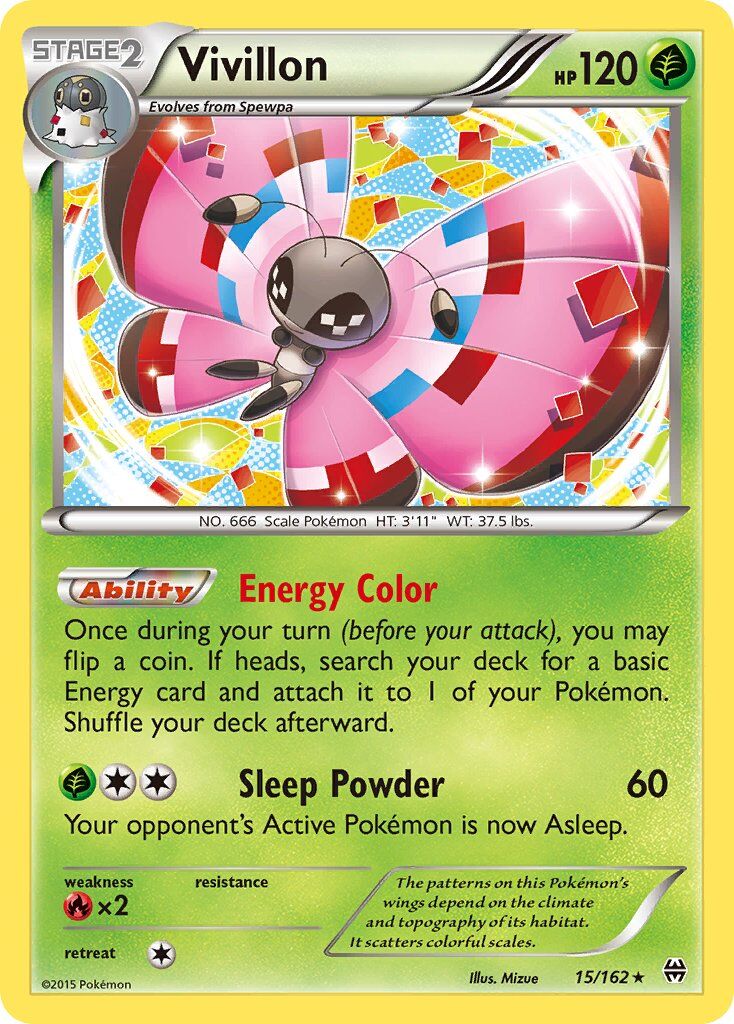 Vivillon - 15/162 - EN Vivillon - 15/162 - EN