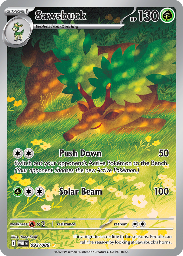 Sawsbuck - 092/086 - EN