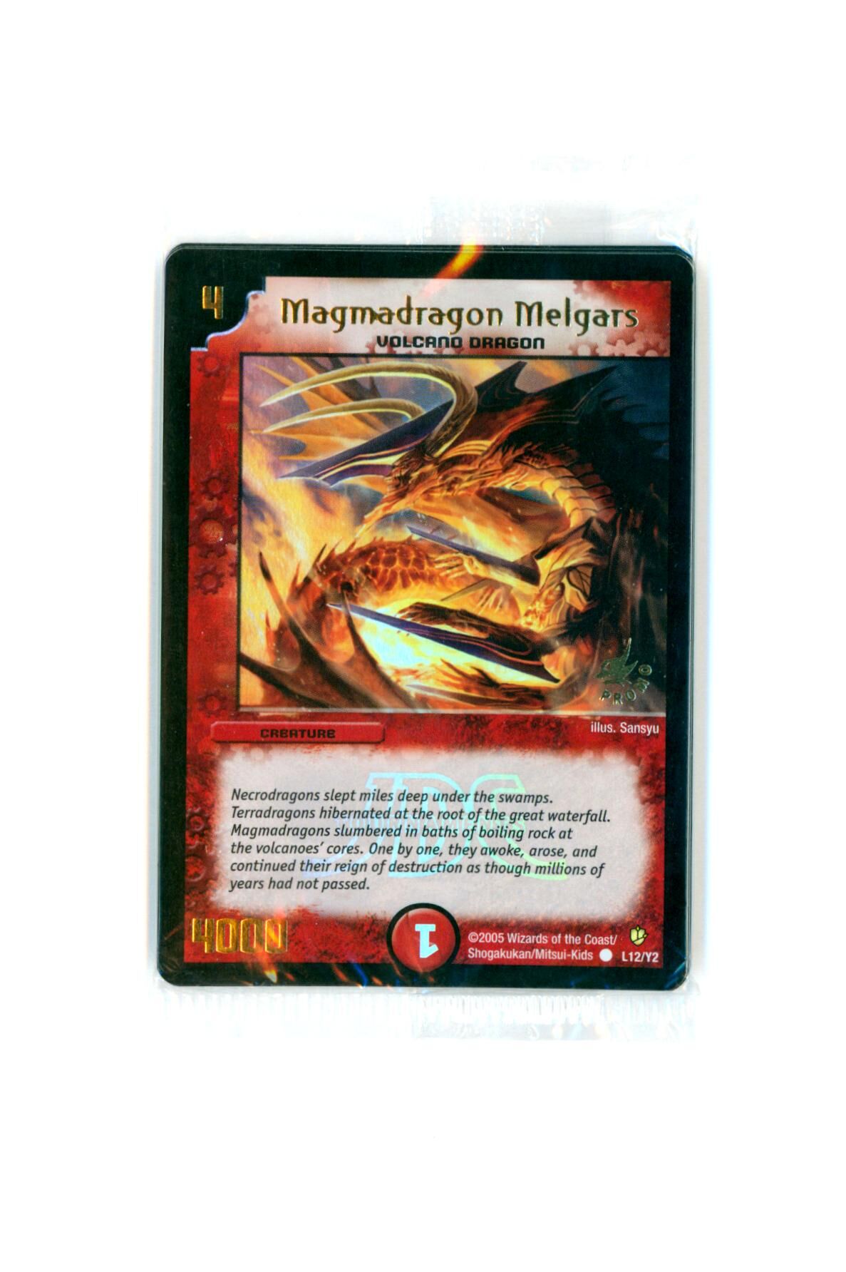Magmadragon Duel Masters TCG Booster Pack Magmadragon Duel Masters TCG Booster Pack