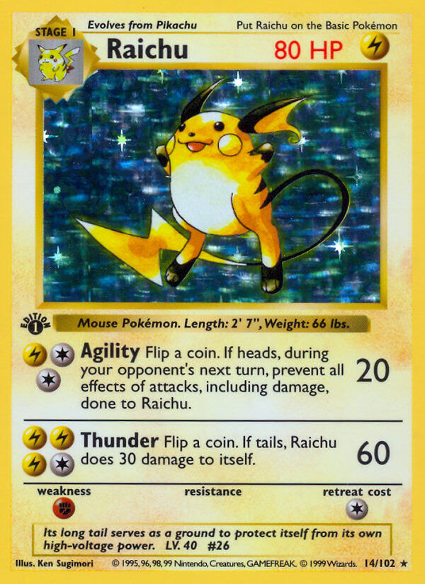 Raichu - 14/102 - EN Raichu - 14/102 - EN