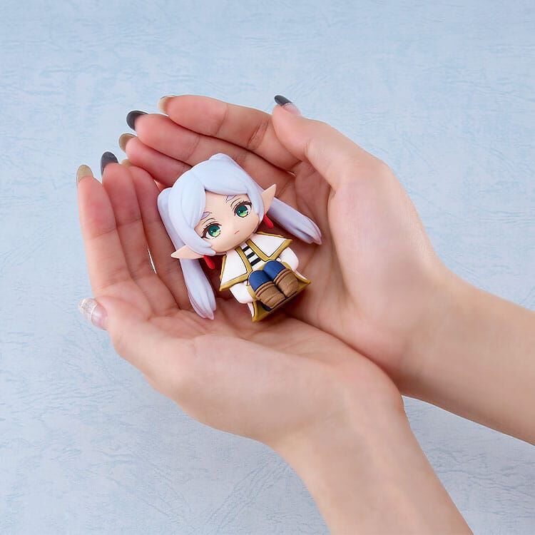Frieren: Beyond Journey´s End Rubber Mascot Nendroid Plus Minifigur Frieren 8 cm