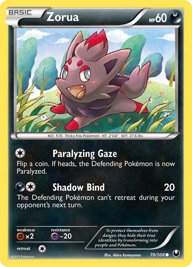 Zorua - 70/108 - EN Zorua - 70/108 - EN