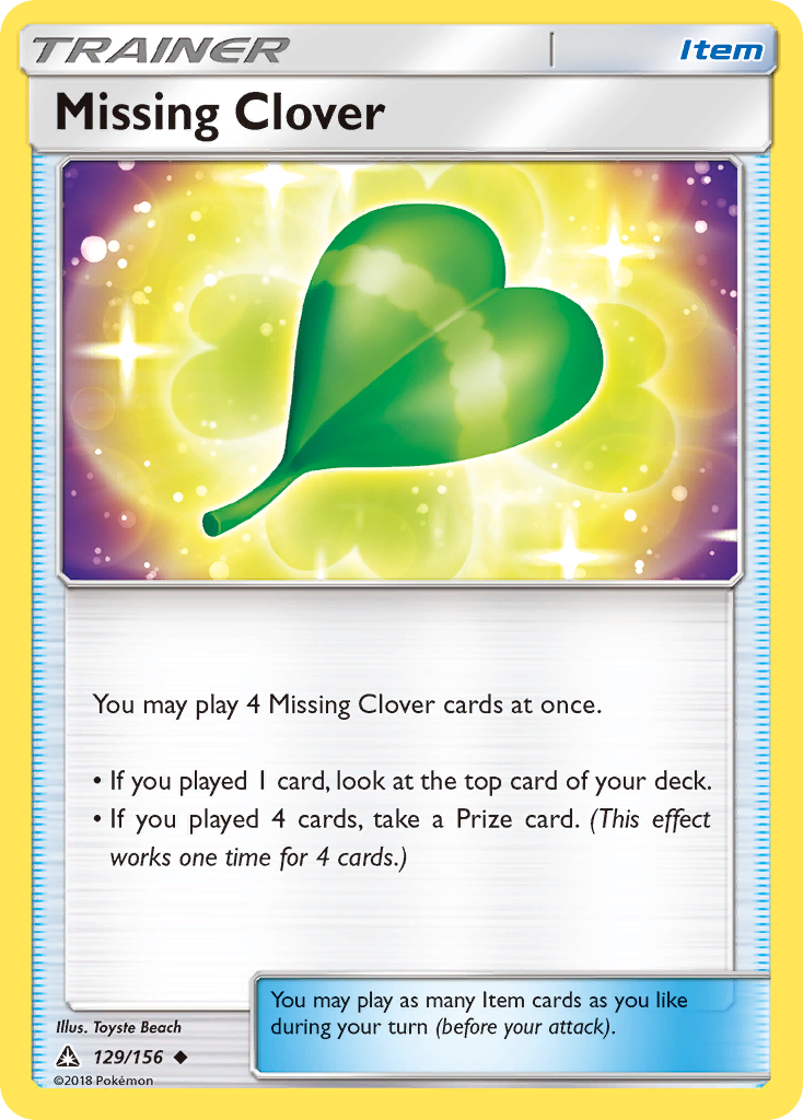 Missing Clover - 129/156 - EN