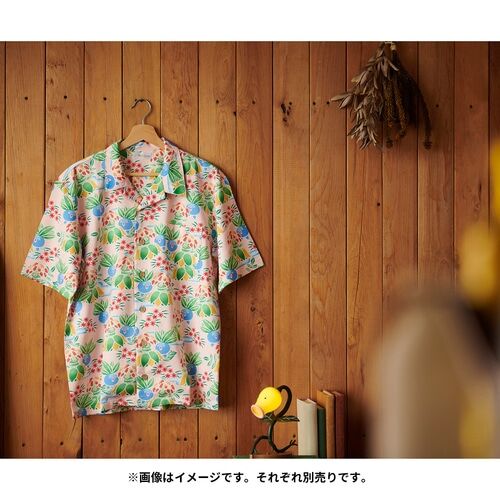 Pokemon Concierge Aloha Shirt Size S