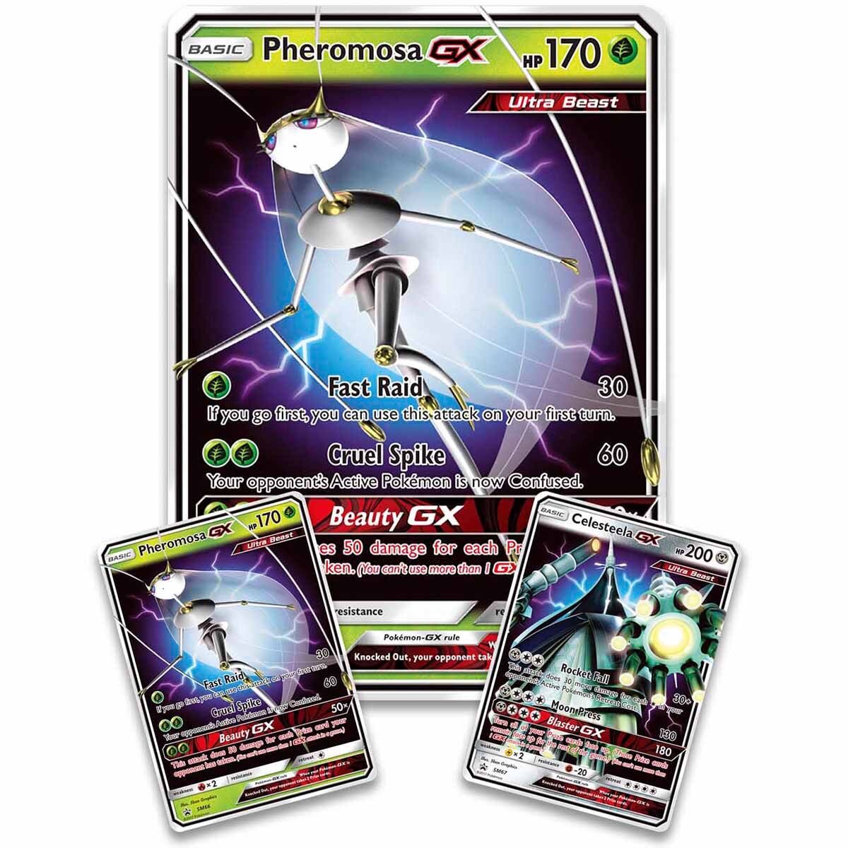 Pokémon Ultra Beasts GX Premium Collection Box (Celesteela & Pheromosa) - EN