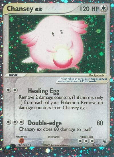Chansey ex - 96/109 - EN