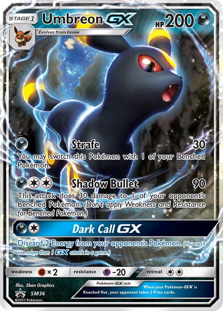 Umbreon-GX - SM36/SM36 - EN
