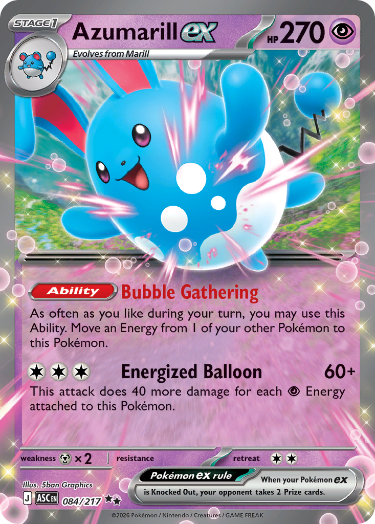 Azumarill ex - 084/217 - EN
