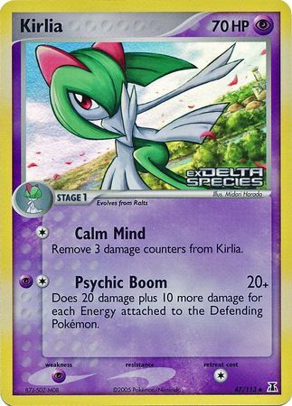 Kirlia - 47/113 - Reverse Holo - EN Kirlia - 47/113 - Reverse Holo - EN