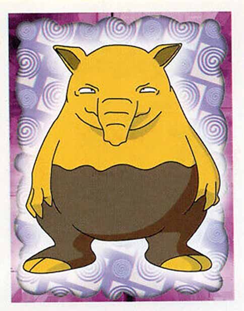 Drowzee - 96 - Merlin Sticker Series 1 Drowzee - 96 - Merlin Sticker Series 1