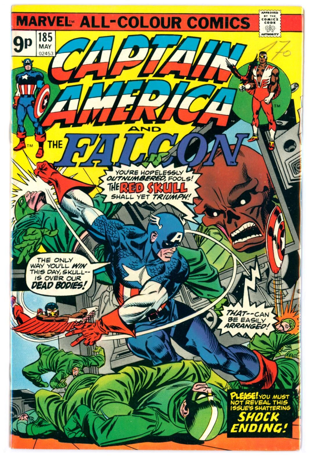 Captain America #185