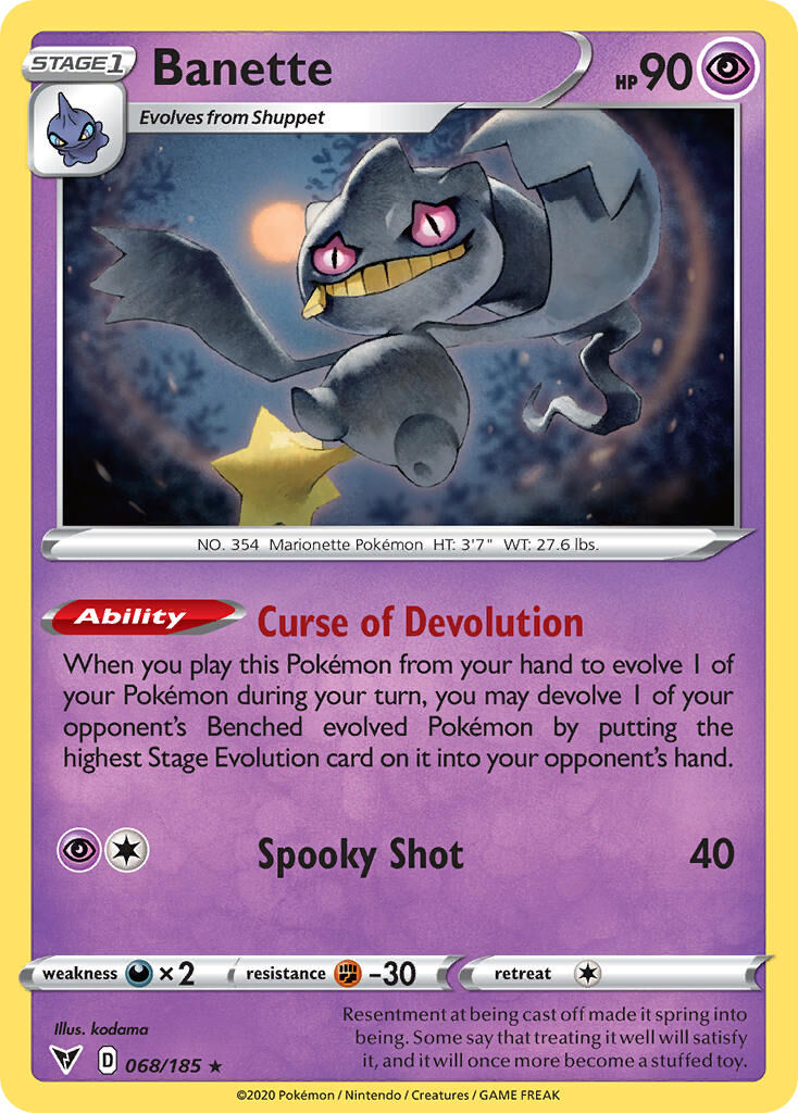 Banette - 068/185 - EN Banette - 068/185 - EN