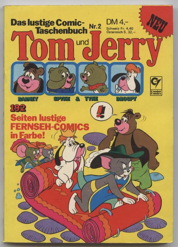 tom_und_jerry_taschenbuch_2_cover Tom und Jerry Taschenbuch #2