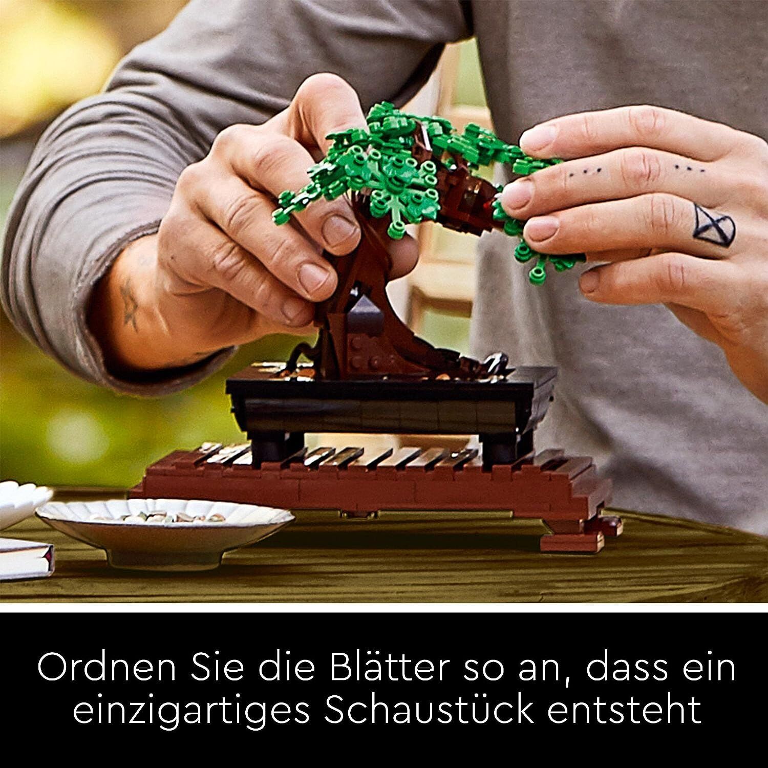 LEGO 10281 Icons Bonsai Baum Set für Erwachsene