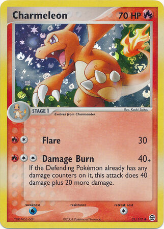 Charmeleon - 31/112 - Reverse Holo - EN Charmeleon - 31/112 - Reverse Holo - EN