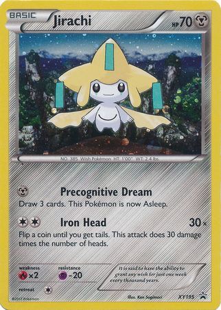 jirachi-xy195-holo-pokemon-tcg-near-mint Jirachi - XY195 - Holo - Pokémon TCG - Near Mint