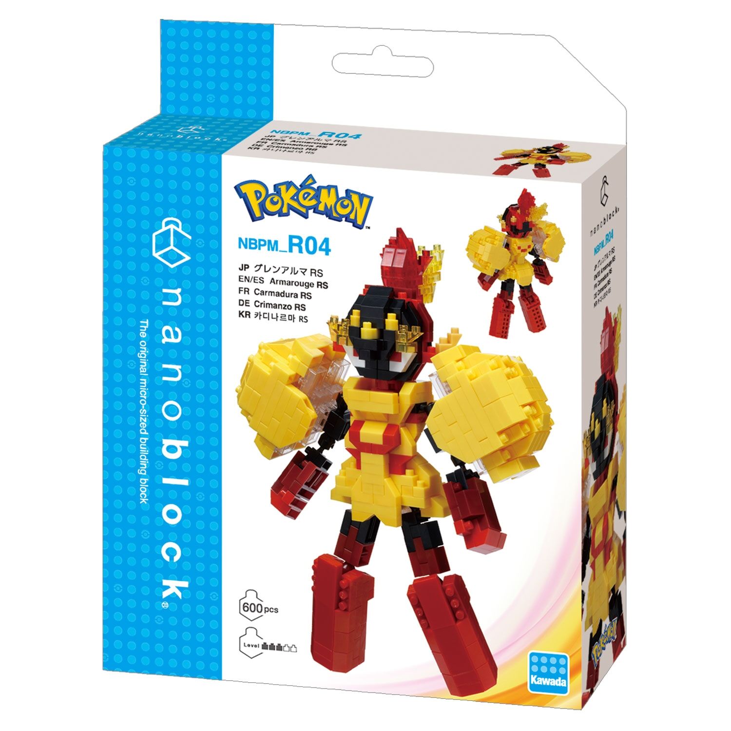 Pokémon Nanoblock Armarouge Pokémon Nanoblock Armarouge