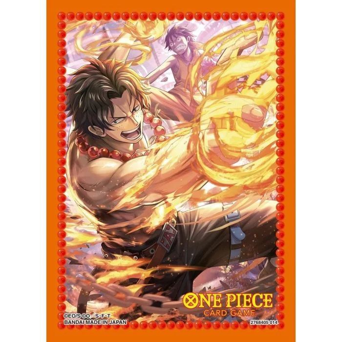 One Piece Card Game - Official Sleeves Set No. 10 (70) - Portgas D. Ace One Piece Card Game - Official Sleeves Set No. 10 (70) - Portgas D. Ace