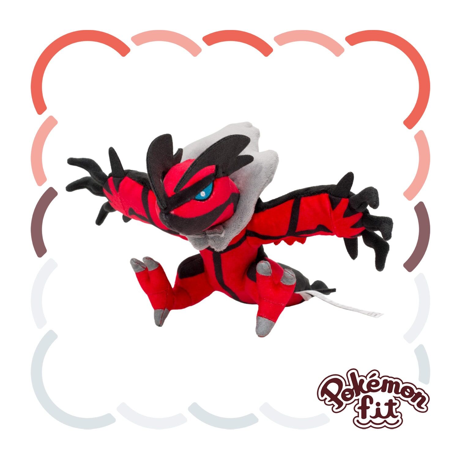 Yveltal Sitting Cuties Plush - 24 cm