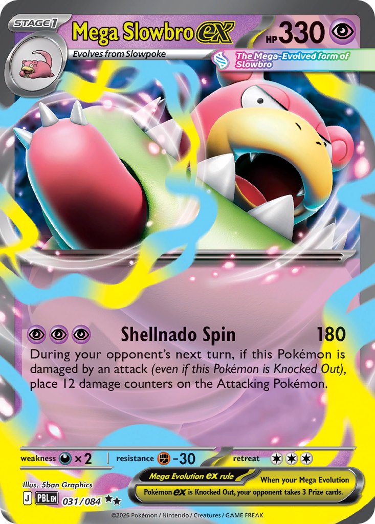 Mega Slowbro ex - 031/084 - EN