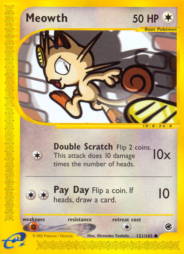Meowth - 121/165 - EN Meowth - 121/165 - EN