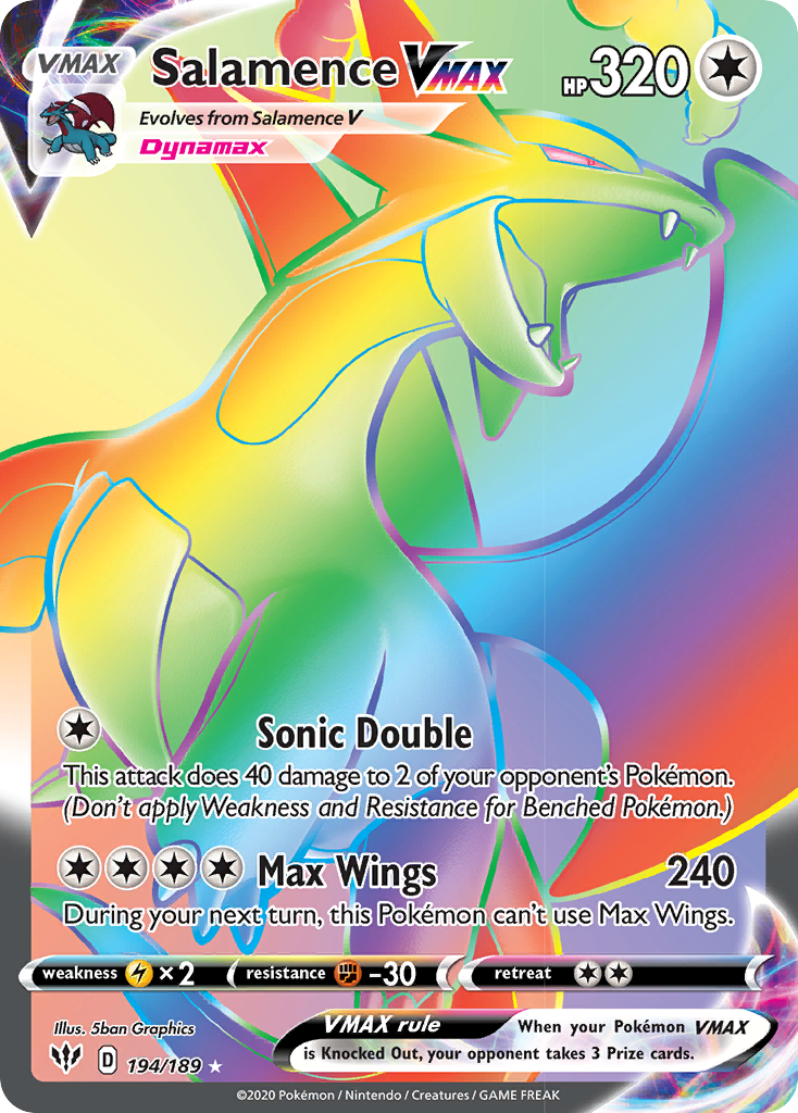 Salamence VMAX - 194/189 - EN